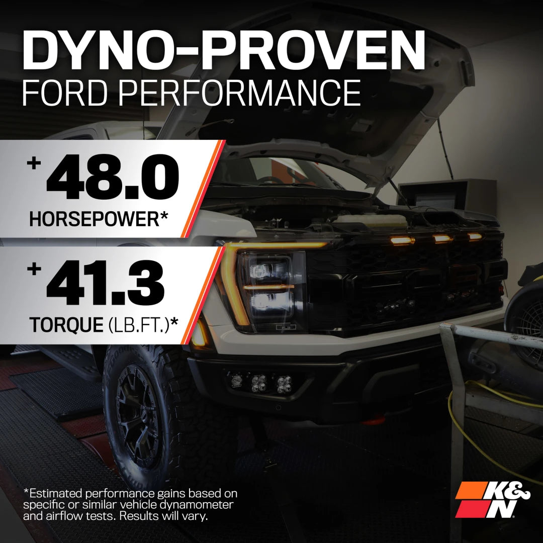 K&N Performance Air Intake System Ford Raptor R (2023+)