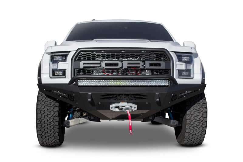Addictive Desert Designs HoneyBadger Front Bumper w/ Winch Mount Ford Raptor (2017-2020)