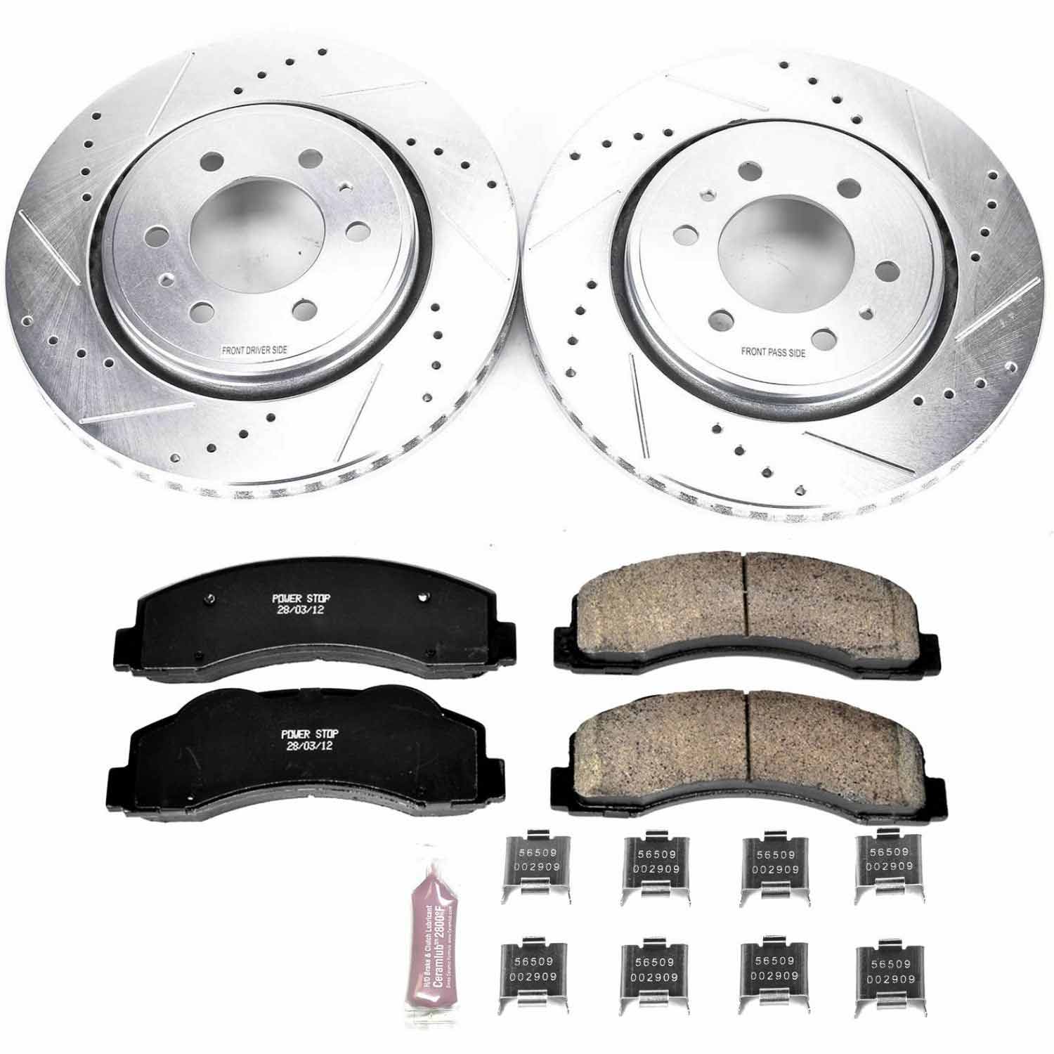 PowerStop Front Z23 Evolution Sport Brake Kit Ford Raptor (2017-2020)