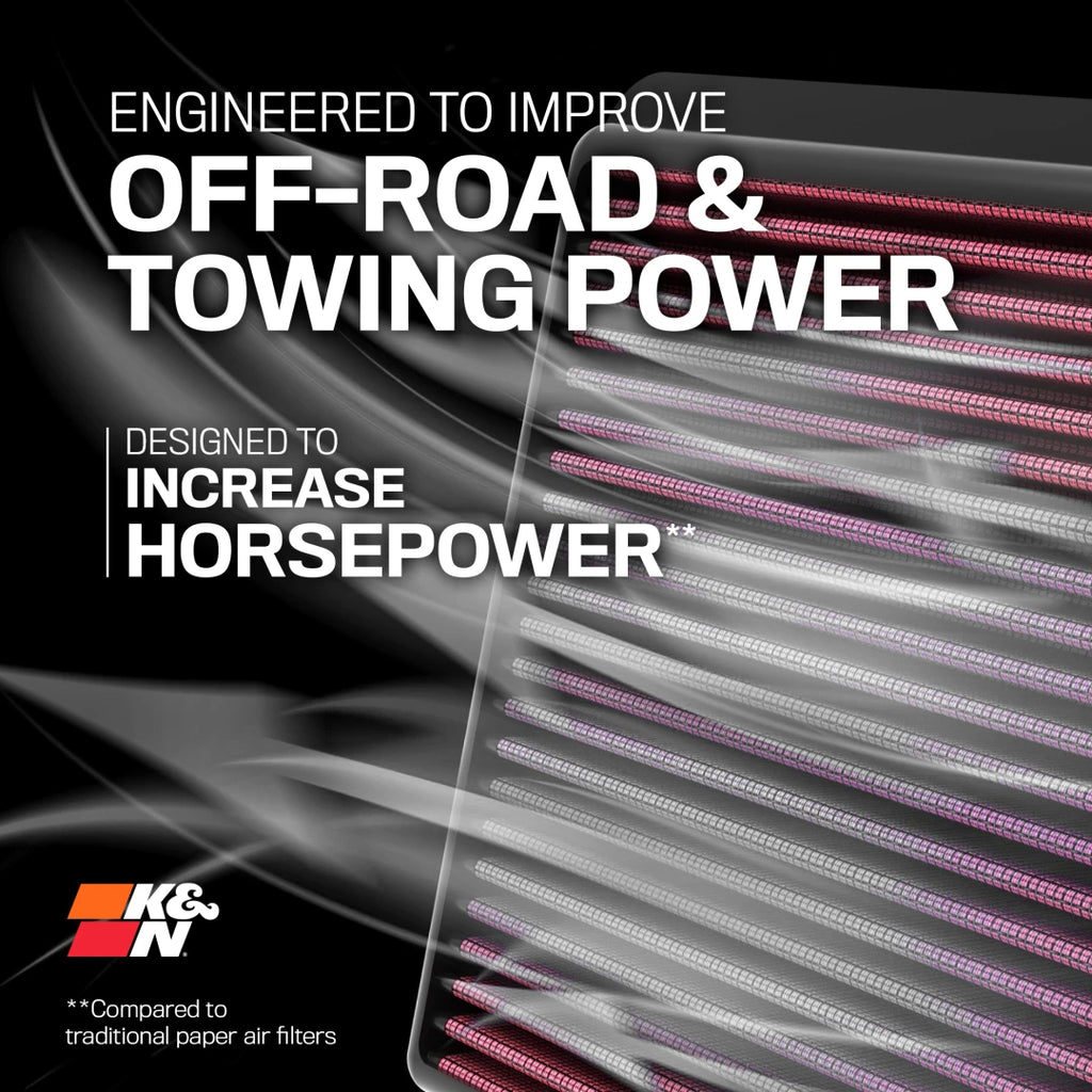 K&N Drop In Air Filter Ford Raptor (2010+)