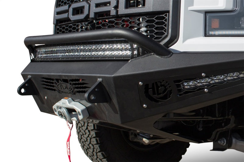 Addictive Desert Designs HoneyBadger Front Bumper w/ Winch Mount Ford Raptor (2017-2020)