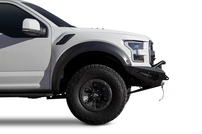 Addictive Desert Designs HoneyBadger Front Bumper w/ Winch Mount Ford Raptor (2017-2020)
