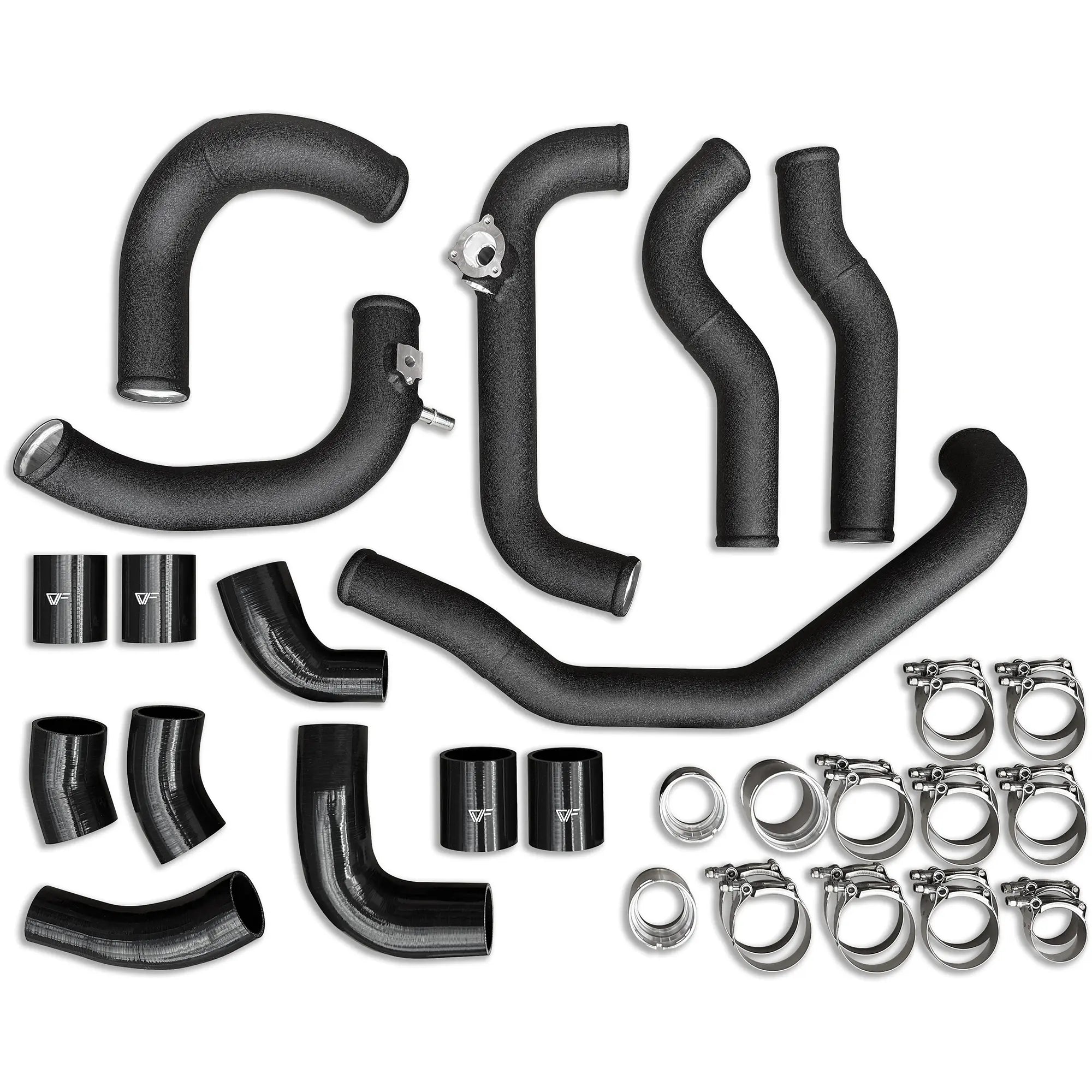 CVF Aluminum Intercooler Hot-Side + Cold-Side Piping Kit Ford Bronco Raptor (2022-2025) / Ranger Raptor (2024-2025)