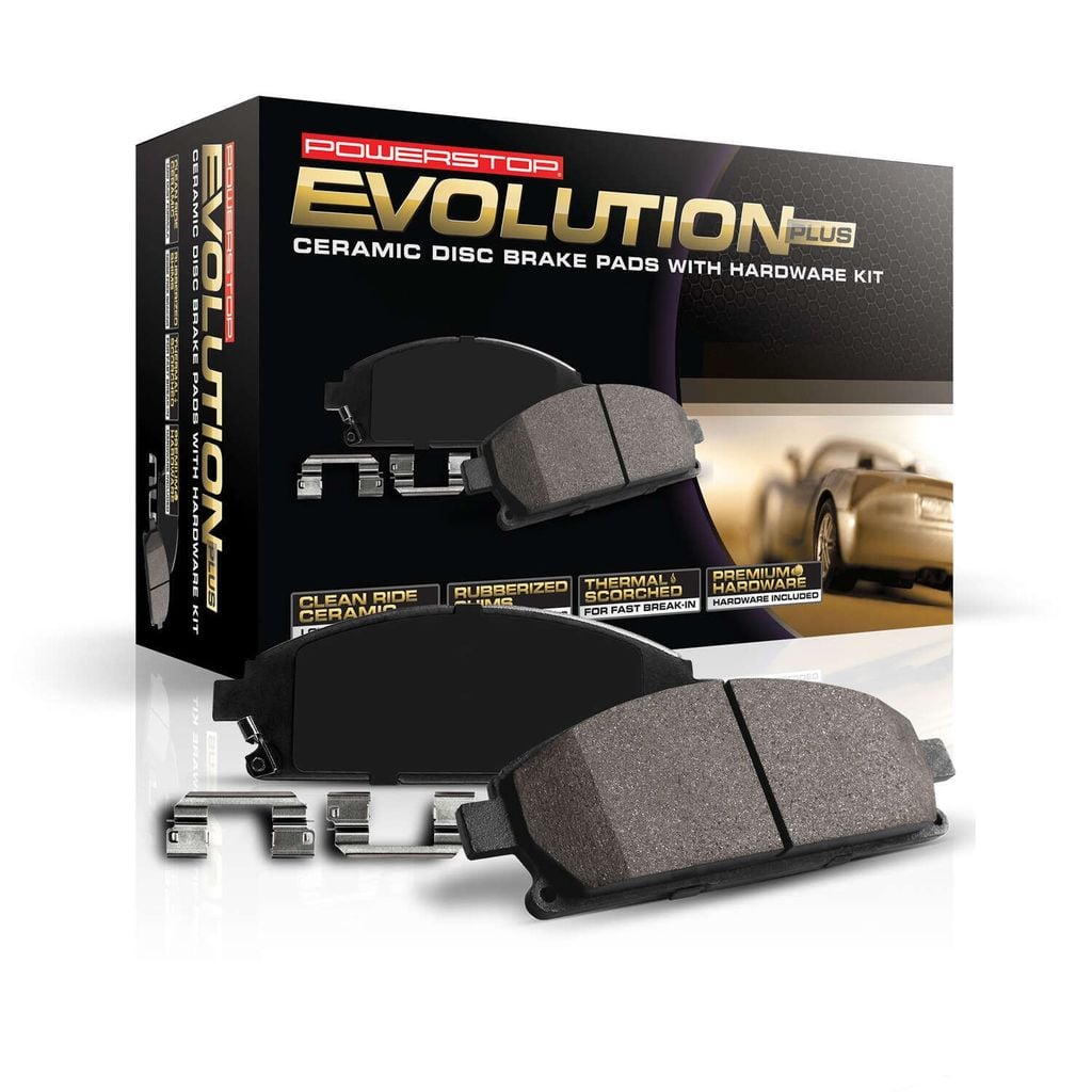 PowerStop Z17 Evolution Ceramic Front Brake Pads Ford Raptor (2017-2020)